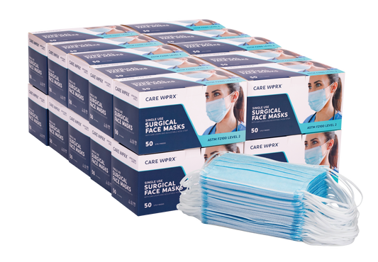 Surgical Face Masks - Full Carton - 20 Packs of 50 Masks (1000 Face Masks)